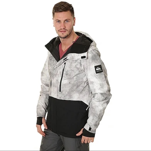 Quiksilver Mission Printed Block Snow Jacket - Picture 3 of 7